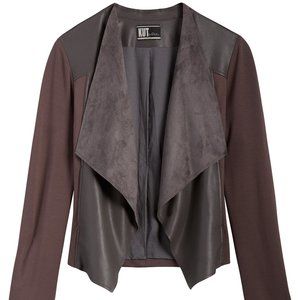 Edyson Maisha Ponte and Faux Leather Jacket